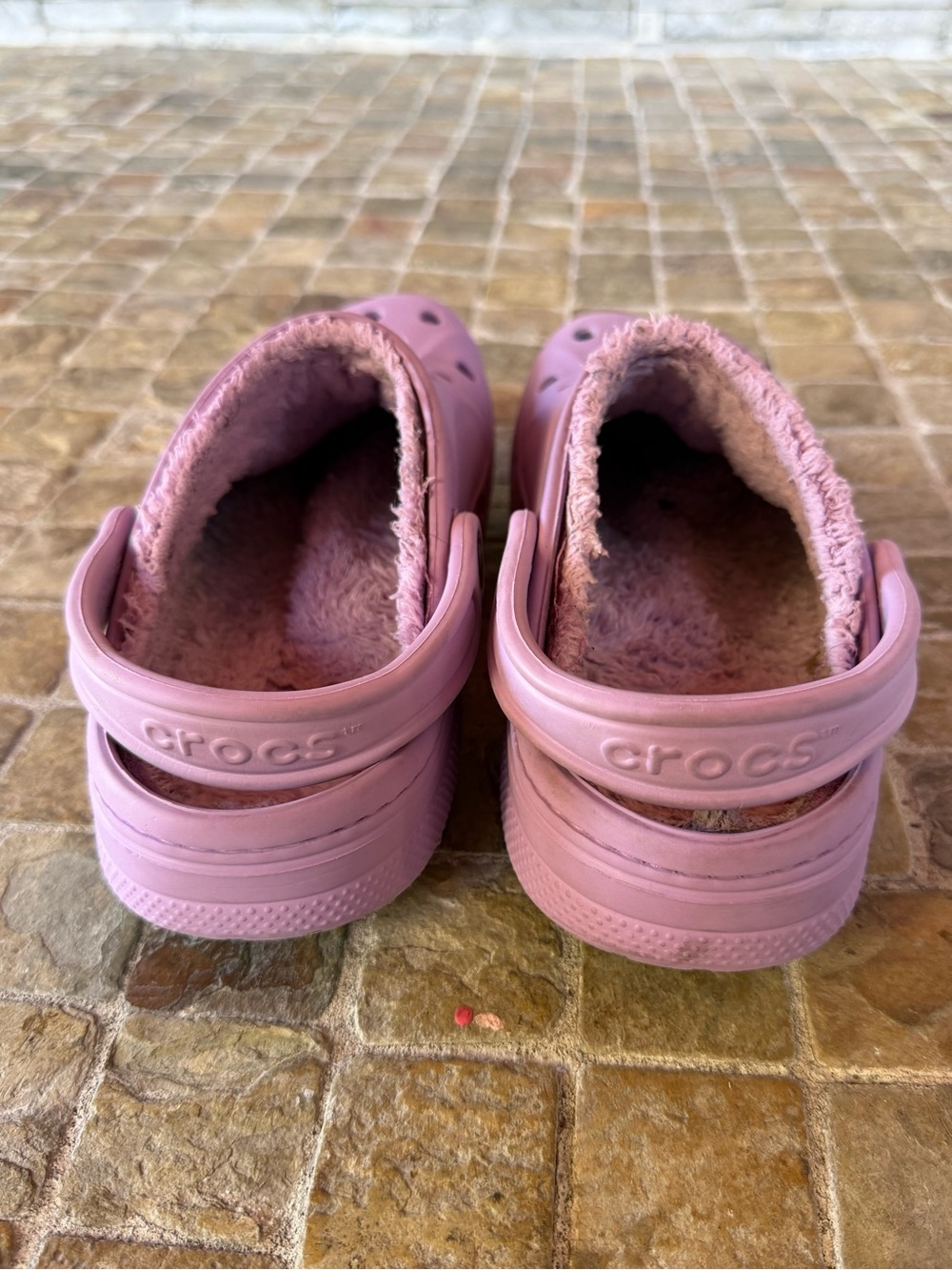 Purple lined crocs - Picture 5 of 9